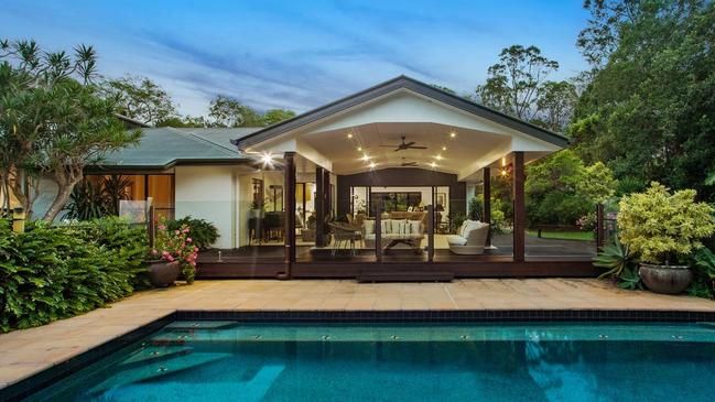 This Buderim house was listed for offers over $3.2m and sold for $2.9m