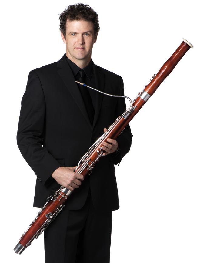 Adelaide Symphony Orchestra bassoon player Mark Gaydon.