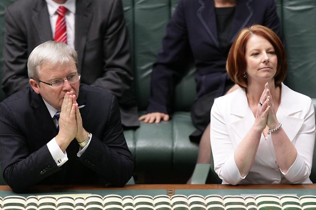 Julia Gillard And Kevin Rudd Over The Years Daily Telegraph 6247