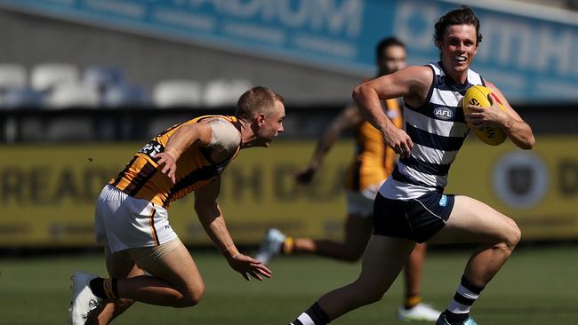 Max Holmes of the Cats (Photo by Kelly Defina/Getty Images)