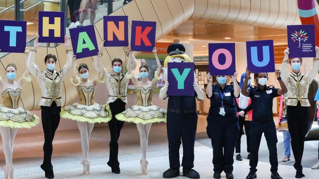 The 91st Good Friday Appeal has raised $22,328,154 for the Royal Children’s Hospital. Picture: Ian Currie