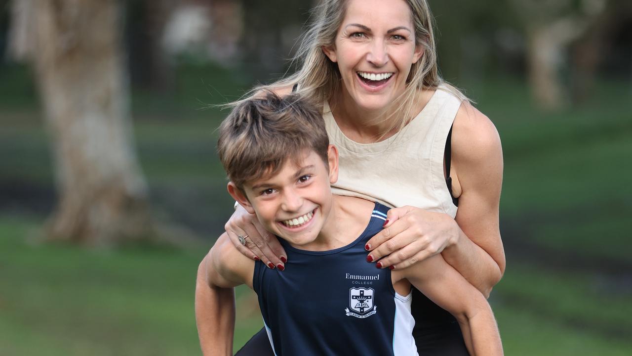 Mum and son lace up for Gold Coast marathon challenge