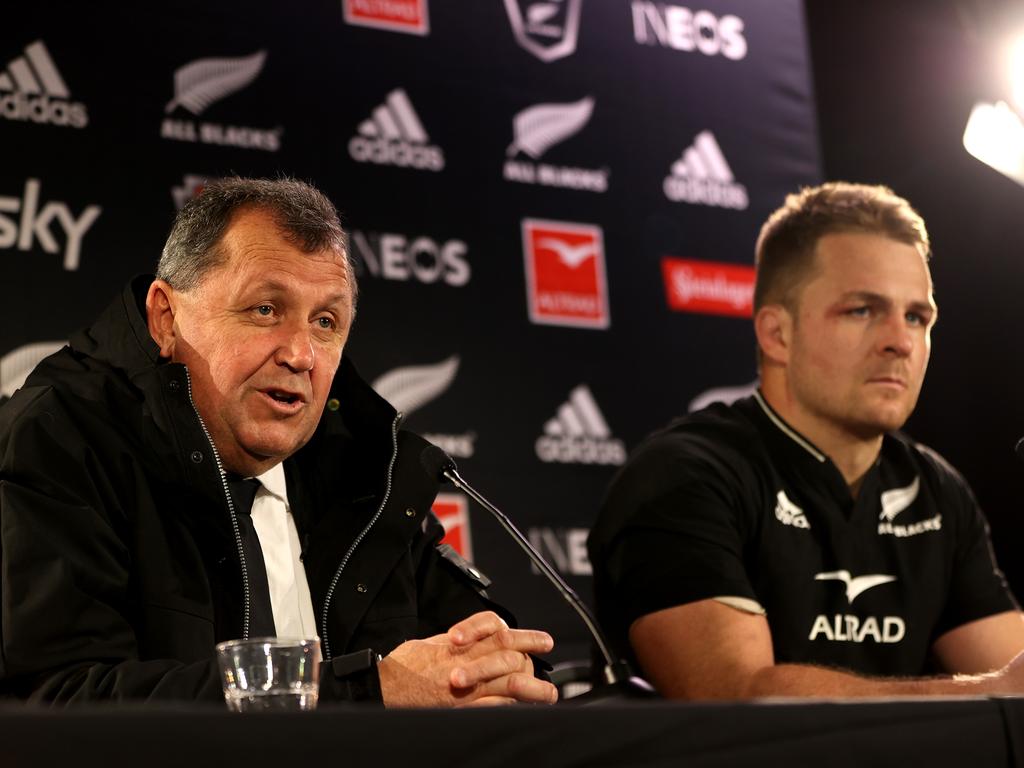 Criticism for the All Blacks' inconsistent performances has been heaped on head coach Ian Foster. Picture: Phil Walter/Getty Images