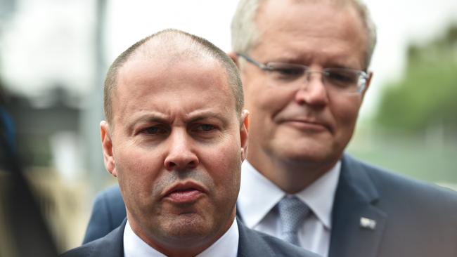 How the Morrison Government must wish it could delay the election next month by just two months. Picture: AAP