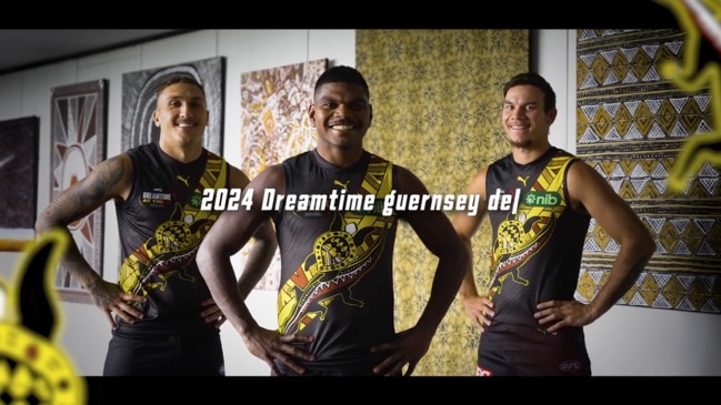 Maurice Rioli Jr's Dreamtime Guernsey