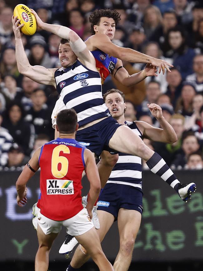 Patrick Dangerfield was huge for the Cats.