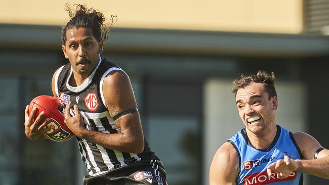 Anthony Wilson in action for Port Adelaide. Picture: Matt Loxton