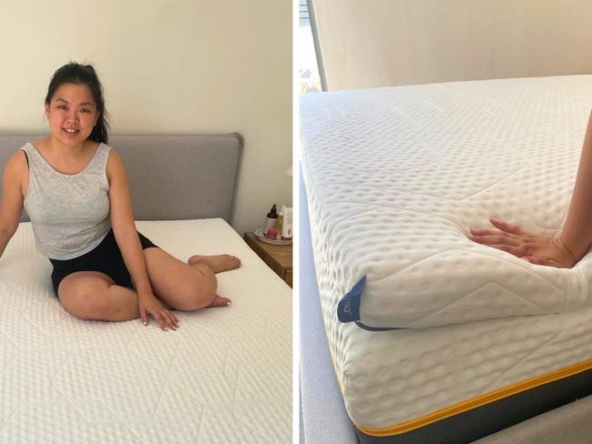 We trialled the Emma Diamond Mattress Topper. Here's our verdict. Picture: Melody Teh/Supplied