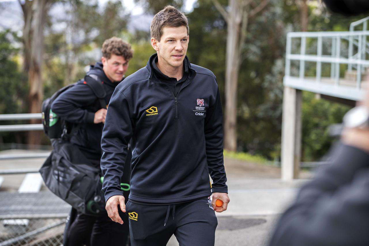 Tim Paine has paid a heavy price. Picture: Chris Kidd