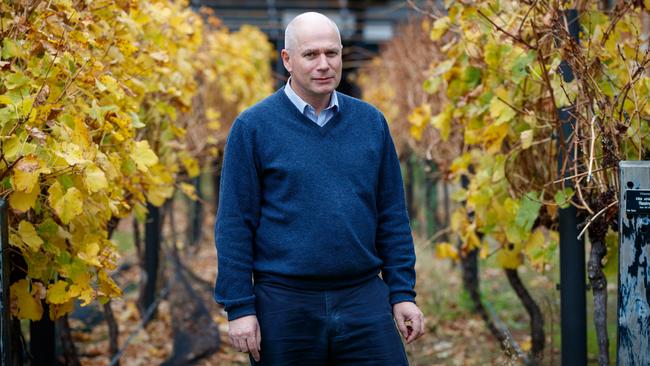 Wine and Grape industry head Brian Smedley at the National Wine Centre. Picture: Matt Turner.