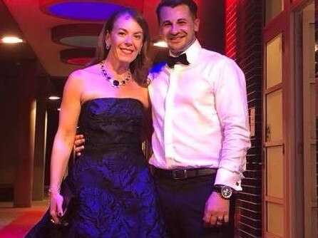 Missing Sydney woman, Melissa Caddick with her husband Anthony Koletti. Source - https://www.facebook.com/photo?fbid=2239284266351886&set=a.1389773514636303