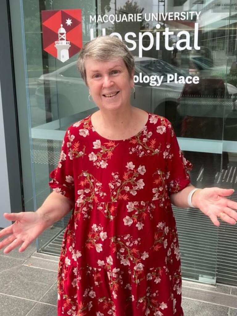 The 72-year-old credits her faith, family and positive mindset for helping getting her through. Picture: Supplied to news.com.au