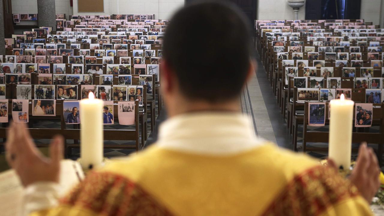 The Catholic Church has asked priests who received JobKeeper to donate almost half of the extra allowance back to their Catholic diocese. Picture: Pascal Pochard-Casabianca/AFP