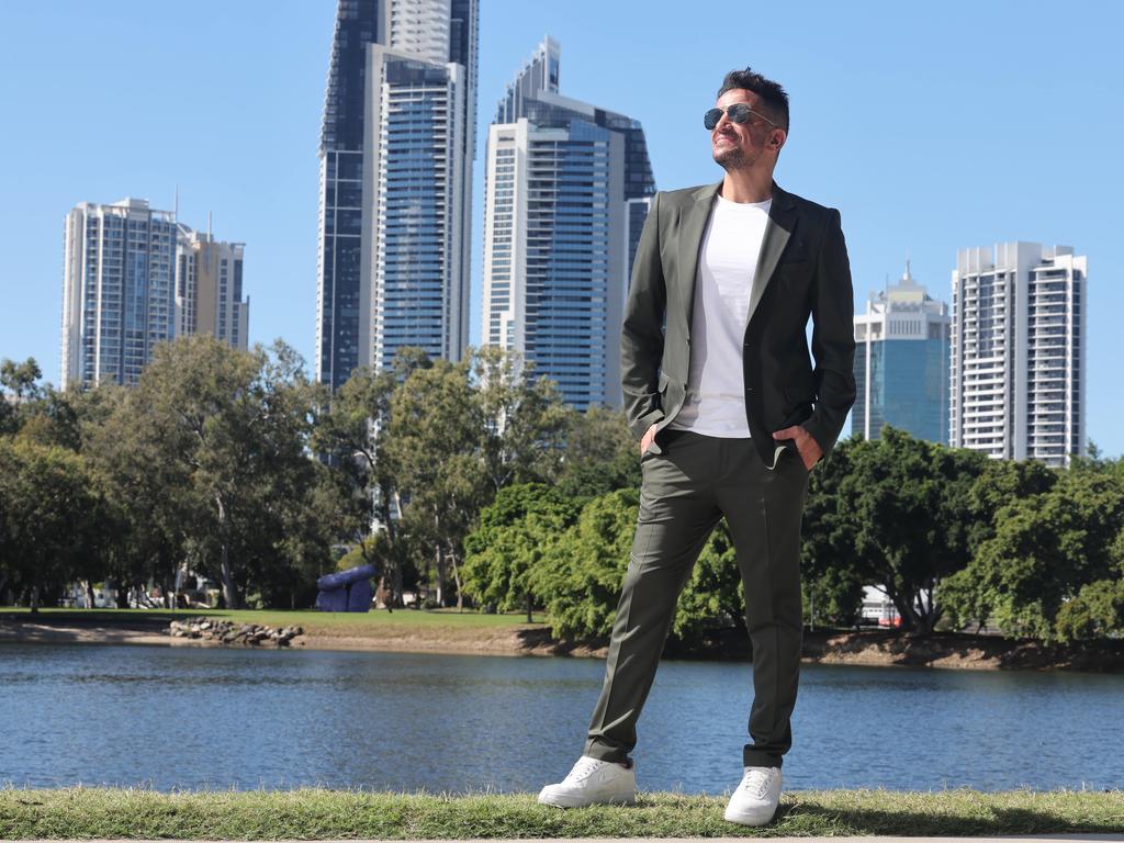 Peter Andre is back on the Gold Coast for the World Premiere of his new feature film, Jafaican, at HOTA. Picture Glenn Hampson
