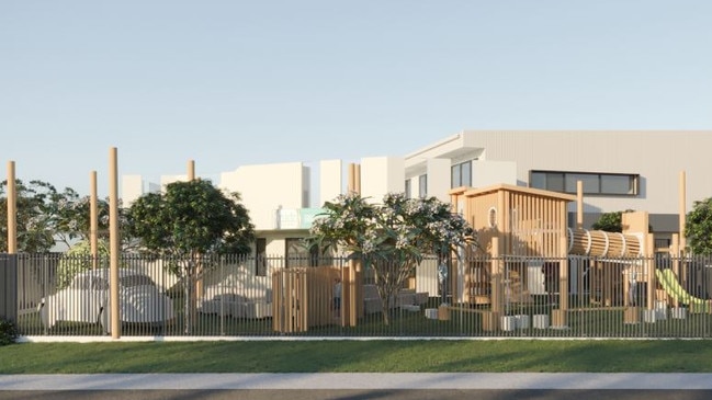 Plans for a two-storey childcare centre in Redwood Park have been lodged with Tea Tree Gully Council. Picture: Future Urban