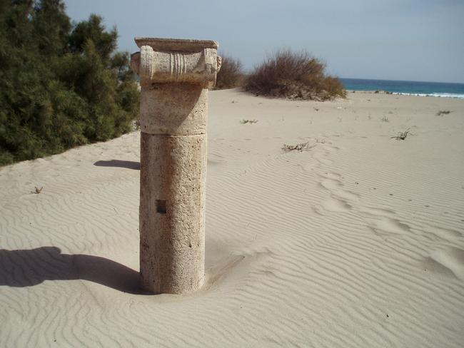 Lost under sand ... Picture: David Holt