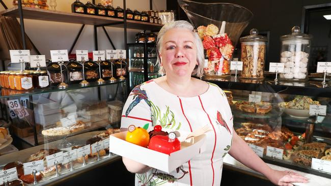 Cheryl Daci of Daci and Daci Bakers who have been using environmentally friendly takeaway packaging for 10 years. Picture: NIKKI DAVIS-JONES