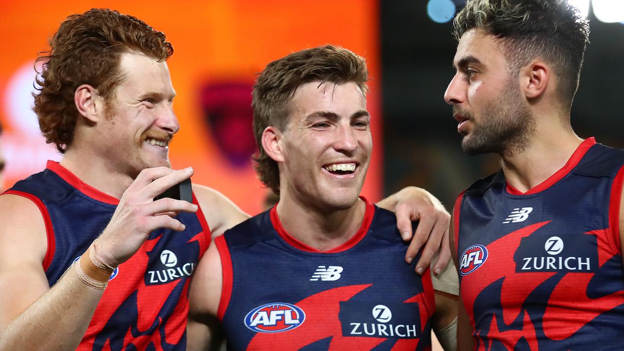 Jack Viney is staying put (Photo by Jono Searle/AFL Photos/via Getty Images).