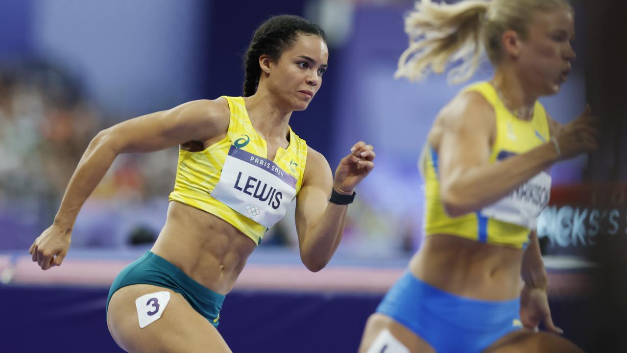 Torrie Lewis is a female sprinter showing plenty of talent. Picture: Michael Klein