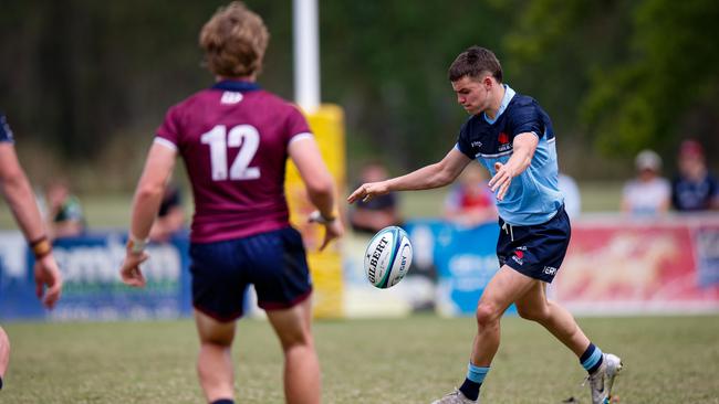 Action from the Queensland Reds v New South Wales Waratahs Under 16s clash. Pic credit: Kev Nagle.