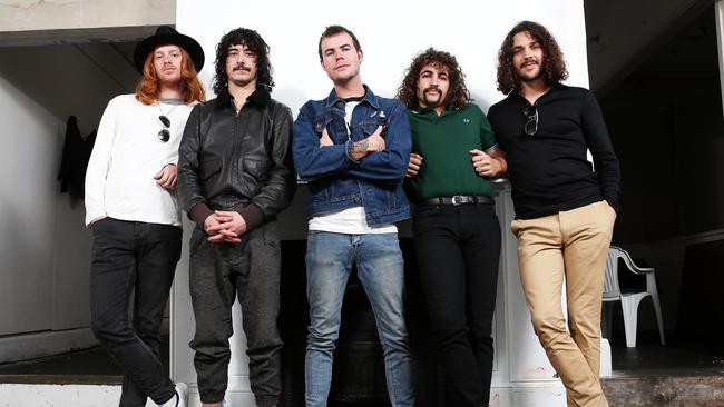 Sydney band Sticky Fingers.