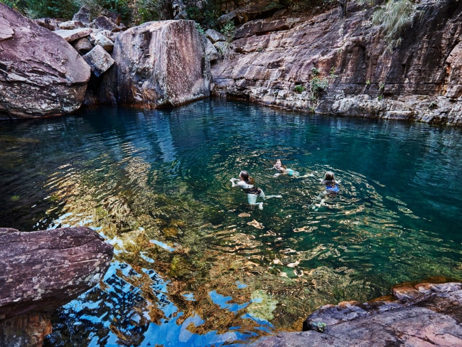 <span>30/50</span><h2>El Questro Wilderness Park, WA</h2><p>If you really want to get away from it all, one of Australia’s most remote spots ought to do it. <a href="https://www.escape.com.au/destinations/australia/western-australia/el-questro-for-those-with-a-sense-of-adventure-and-a-taste-for-luxury/news-story/a2645a589aa763fea8a2b0b7b0744195" target="_blank" rel="noopener">El Questro Wilderness Park</a> in East Kimberley is a working cattle station over the vast distance  of a million acres. But we didn’t come all this way just to see cows. Instead, there are rock gorges filled with otherworldly rivers swimming holes and waterfalls; as well as thermal springs and lookouts. For a stay like no other, spend the night in the magnificent El Questro Homestead. Picture: Tourism Western Australia</p>