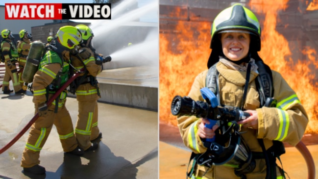 Could you pass this firefighting training?