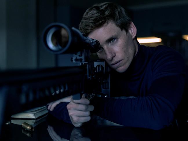 Eddie Redmayne stars in the new series "The Day of the Jackal" based upon the book by Frederick Forsyth