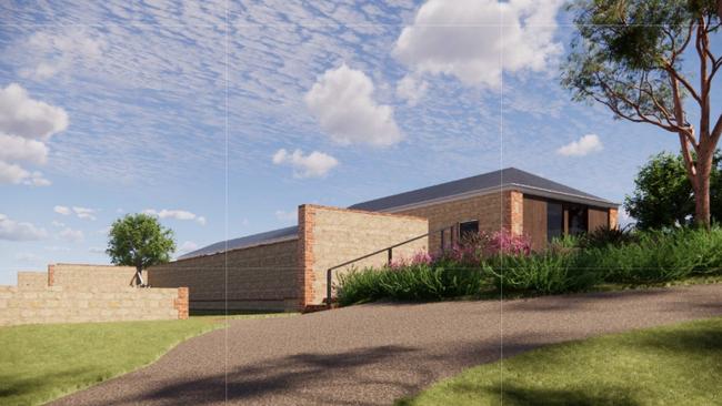 The proposed day spa and wellness centre. Picture: JBG Architects