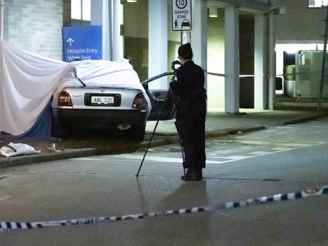 SYDNEY, AUSTRALIA, Daily Telegraph, Thursday, 27 April 2023.Two people have been killed after a driver ploughed into a pedestrian outside Nepean Hospital.Picture: Daily Telegraph/ Monique Harmer