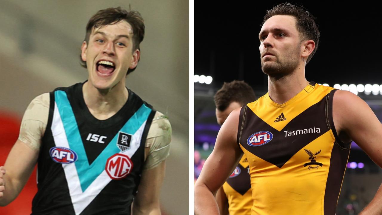 There's mixed news on the injury front for Hawthorn and Port Adelaide