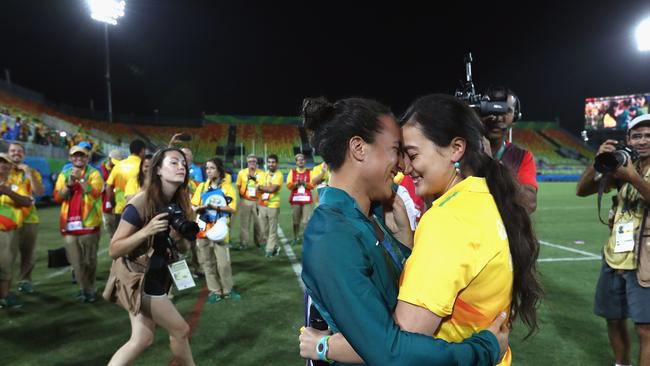 The first proposal of the Games. Photo: Alexander Hassenstein/Getty Images)