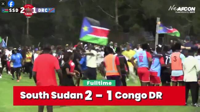 Crowds celebrate AFCON final at Goodna