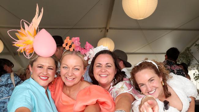 Belinda Nurse, Angela Watson, Sally Ellis, Vicki Yann-Mintern, all from Horsham at the Dunkeld Cup.