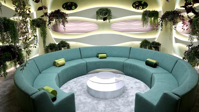 Big Brother green room.