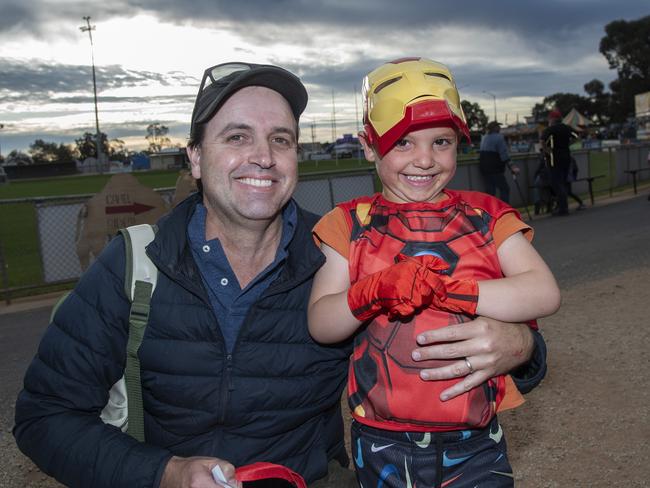 Matt Witney &amp; George Witney 2024 Swan Hill Show Picture: Noel Fisher.