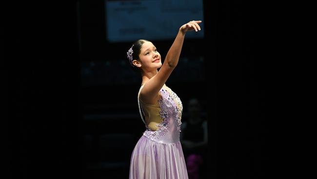 Age 13 to 18 Tap-Slow or Waltz Solo. Alani Takai. Picture: Shae Beplate.