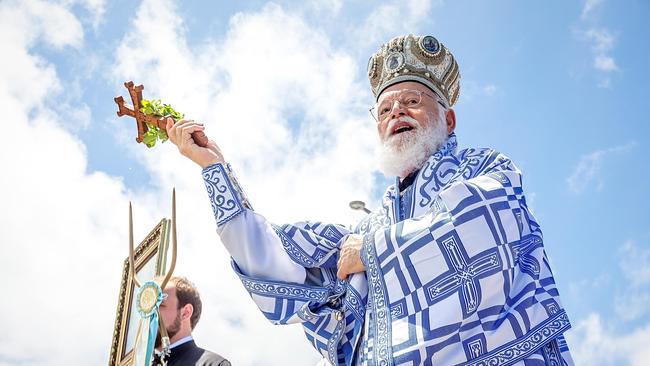 His grace Bishop Ezekiel of Dervis. Photo: Hamish Blair