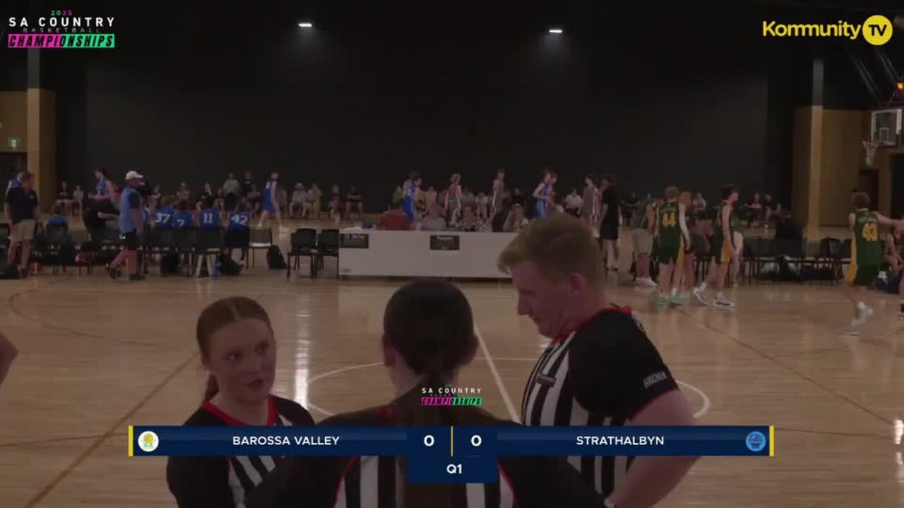 Replay: Barossa Valley v Strathalbyn (U18 Boys Div 1)—SA Junior Country Basketball Championships Day 1