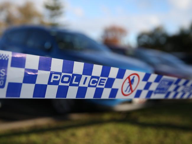 MELBOURNE, AUSTRALIA- NewsWire Photos June 25 2022,  Generic View of Police line tape at a crime scene.Picture: NCA NewsWire /Brendan Beckett