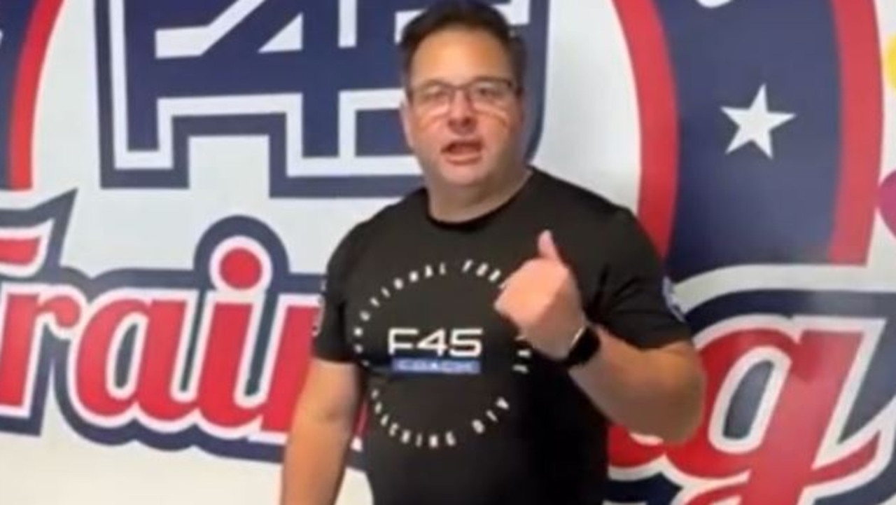 F45 Training Alexandria’s owner and director Damian Abson. Picture: Supplied