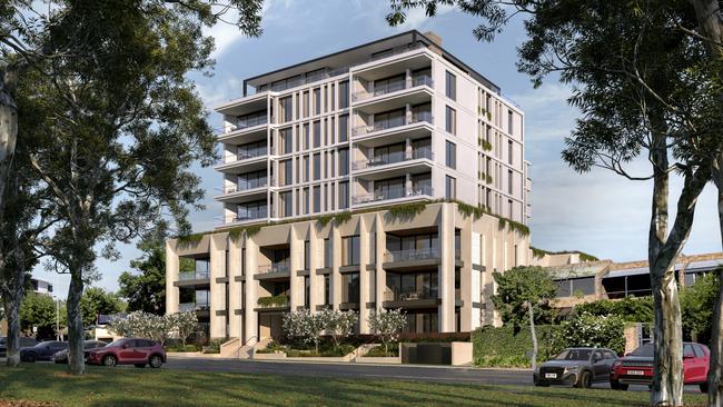 Artist's impression of the $130m development. Picture: Supplied by Global Intertrade and Minuzzo Project Management