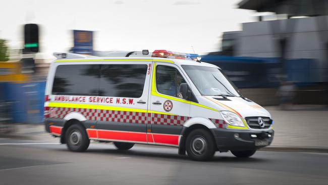 Paramedics have treated a boy for bruising to the head and abrasions at Miller Public School. Picture: Melvyn Knipe