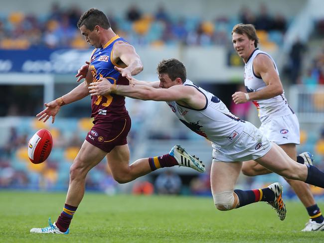 Despite Brisbane losing to Adelaide, Tom Rockliff picked up 40 disposals.