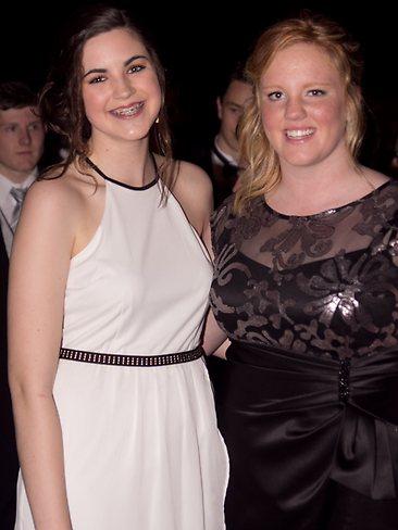 Emma Barrell and Denbeigh Bogert. Picture: Andrew Zielinski