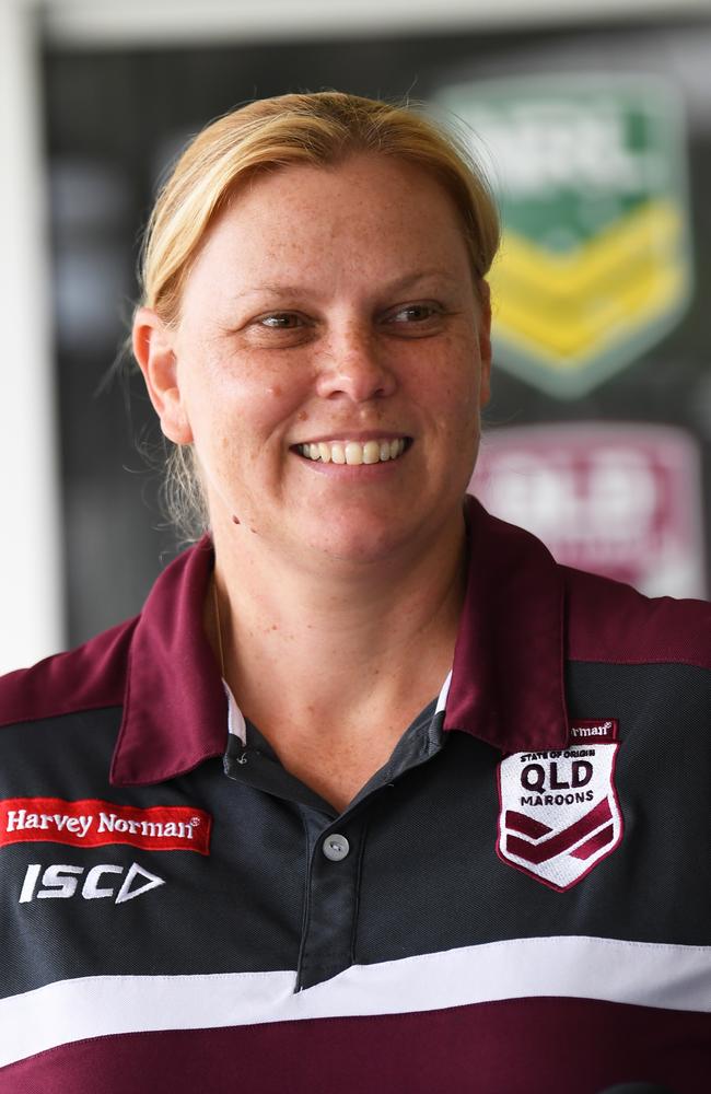 Coach Amanda Ohl.
