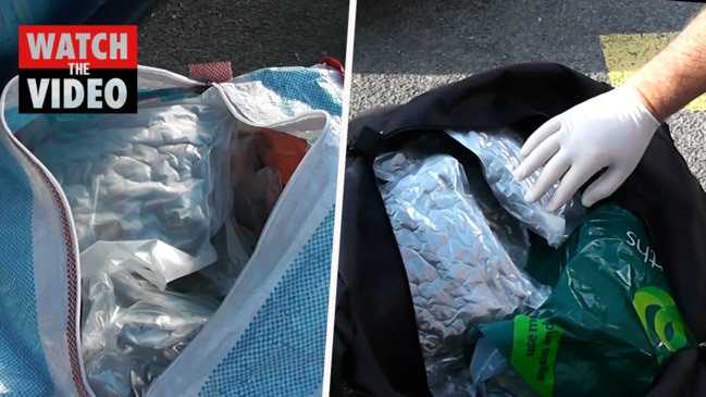 Operation Kraken: Police open two bags full of cannabis and ecstasy