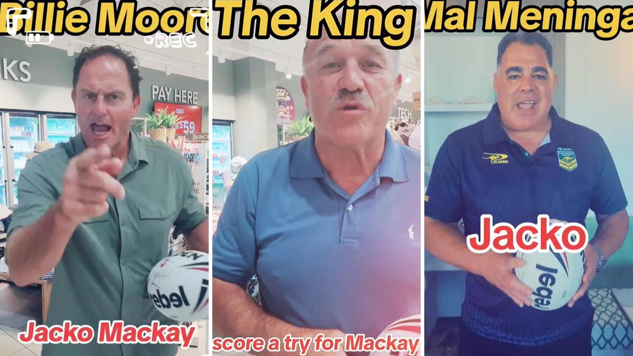 Several NRL greats have starred in a promotional video for Steve Jackson's election campaign to become mayor of Mackay Regional Council. Picture: Facebook