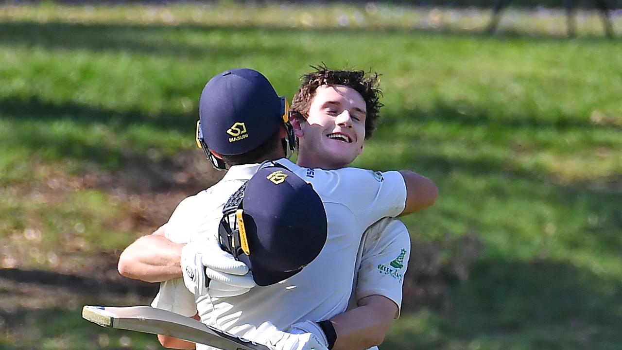 Uni batsman and century maker Jack Clayton. Picture, John Gass