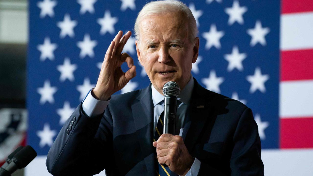 US President Joe Biden has launched his 2024 election campaign. Picture: Getty Images/AFP